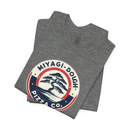Miyagi-Dough Pizza Co. Tee — Vintage Bonsai Pizza Logo