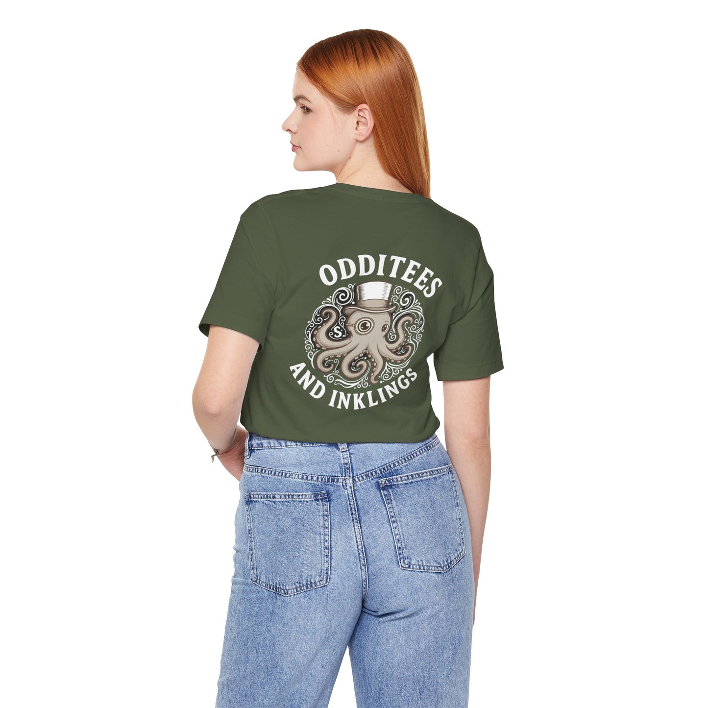 Octopus Graphic Tee — "Odditees and Inklings" Vintage Nautical T-Shirt