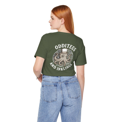 Octopus Graphic Tee — "Odditees and Inklings" Vintage Nautical T-Shirt