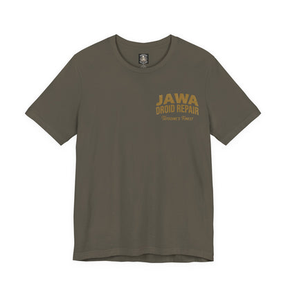 Jawa Droid Repair T‑Shirt — Tatooine’s Finest Vintage Sci‑Fi Star Wars Inspired Tee