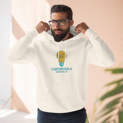 TeamThinkTank.AI Innovation Lab Brightbult Hoodie — Corp Colorway Logo Pullover