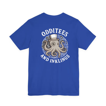 Octopus Graphic Tee — "Odditees and Inklings" Vintage Nautical T-Shirt