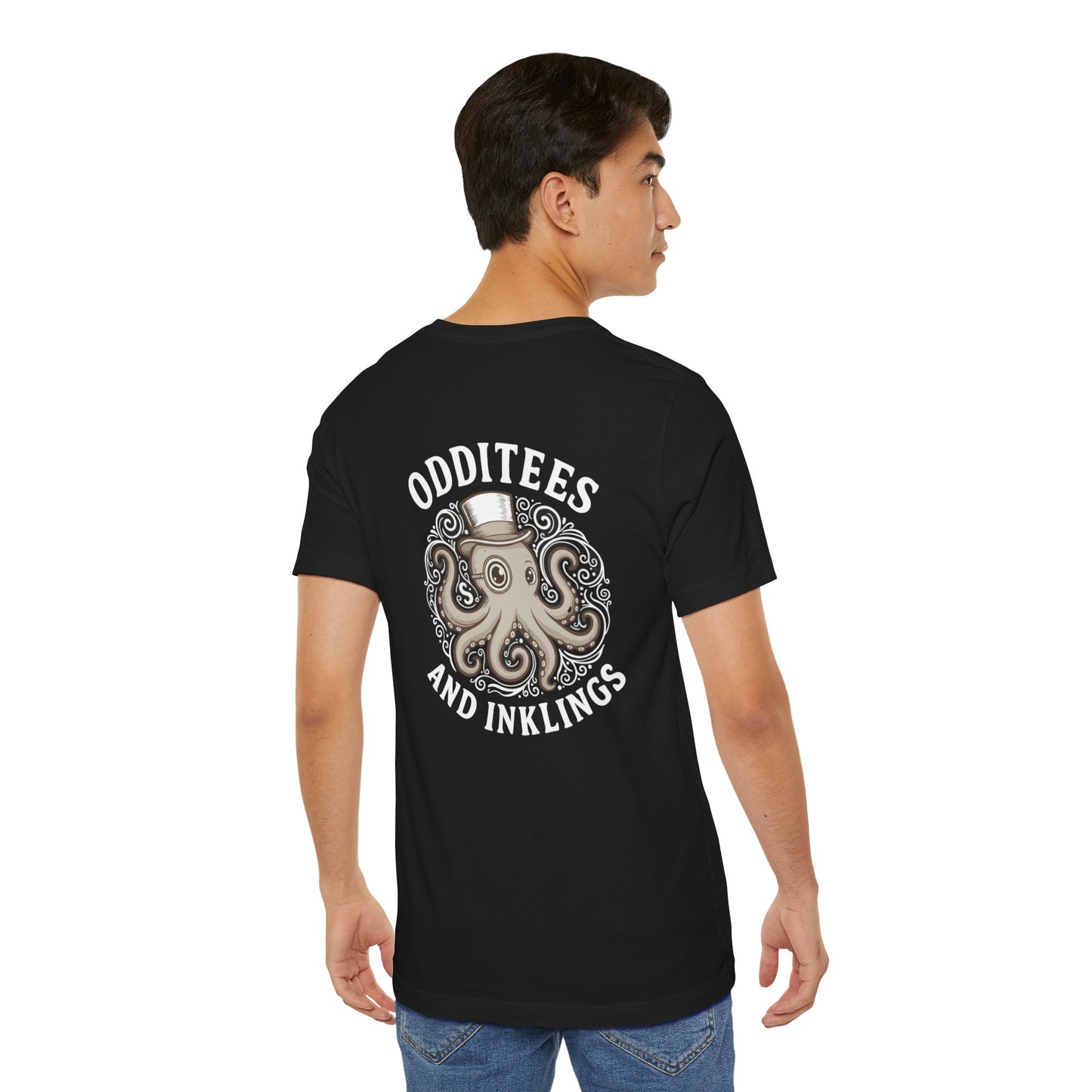 Octopus Graphic Tee — "Odditees and Inklings" Vintage Nautical T-Shirt