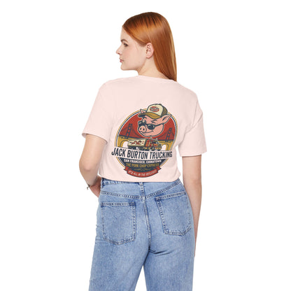 Trucker Pig Tee — "Jack Burton Trucking" San Francisco Vintage T‑Shirt