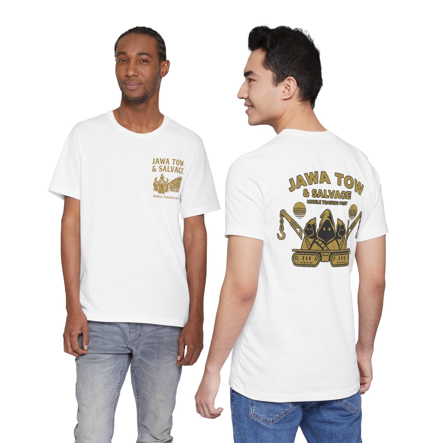Jawa Tow & Salvage Tee — SW Biz Jawa Garage Vintage T-Shirt