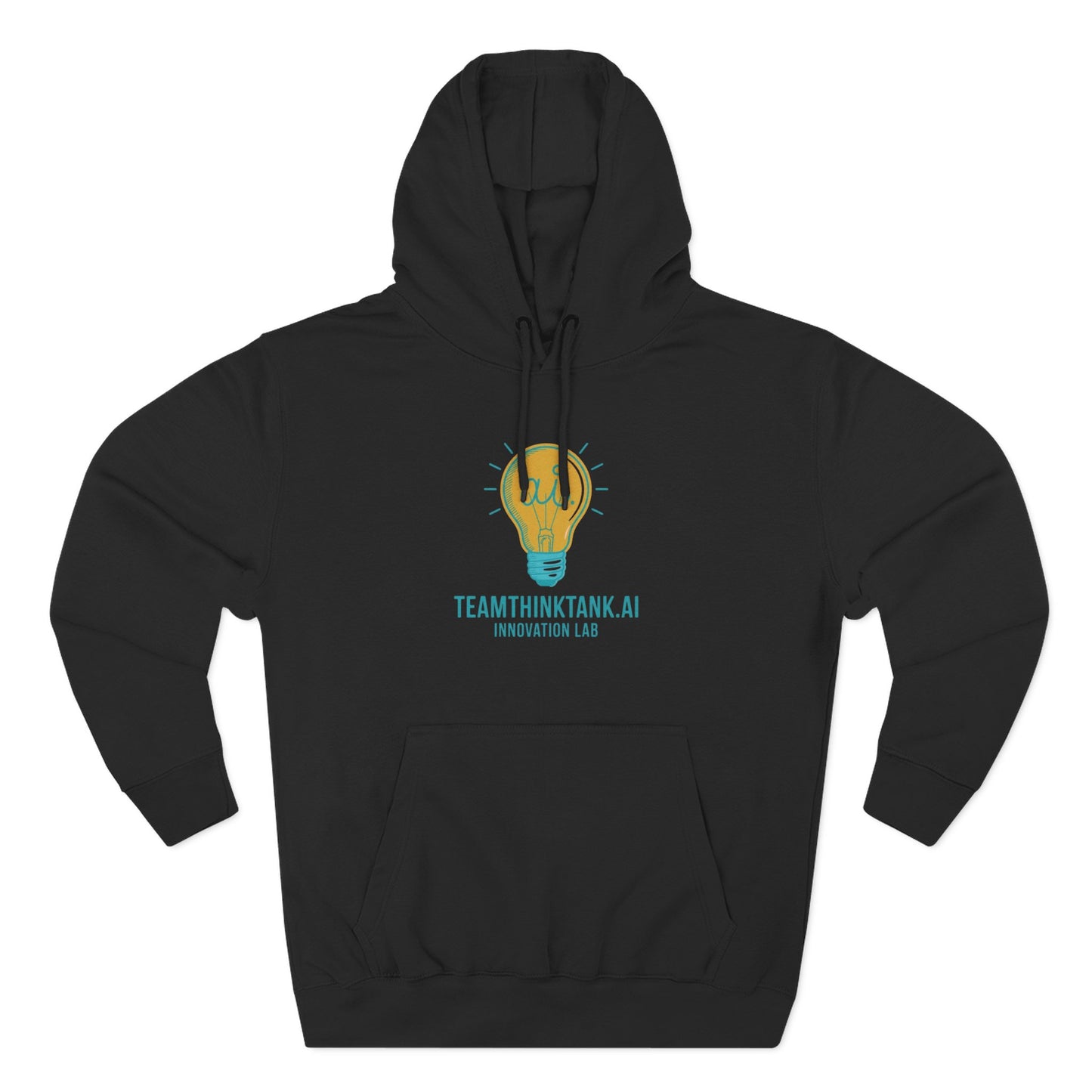 TeamThinkTank.AI Innovation Lab Brightbult Hoodie — Corp Colorway Logo Pullover