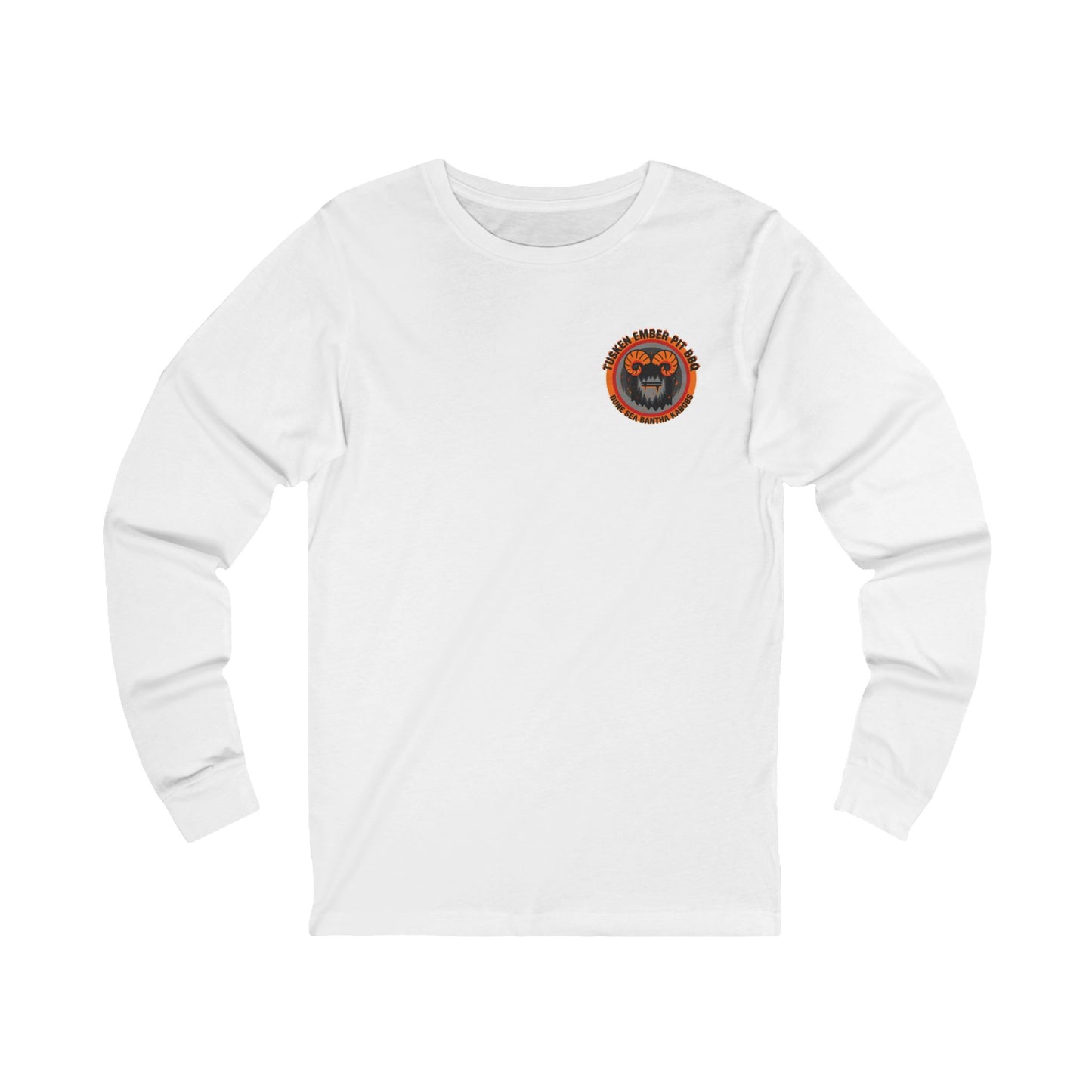 Tusken Ember Pit BBQ Long Sleeve Tee — "Roasted, Not Raided" Long Sleeve Galaxy Grill Shirt