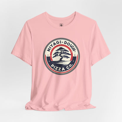 Miyagi-Dough Pizza Co. Tee — Vintage Bonsai Pizza Logo