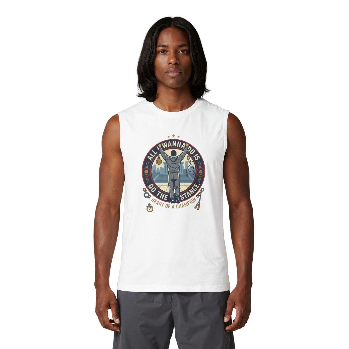 Unisex Jersey Muscle Tank