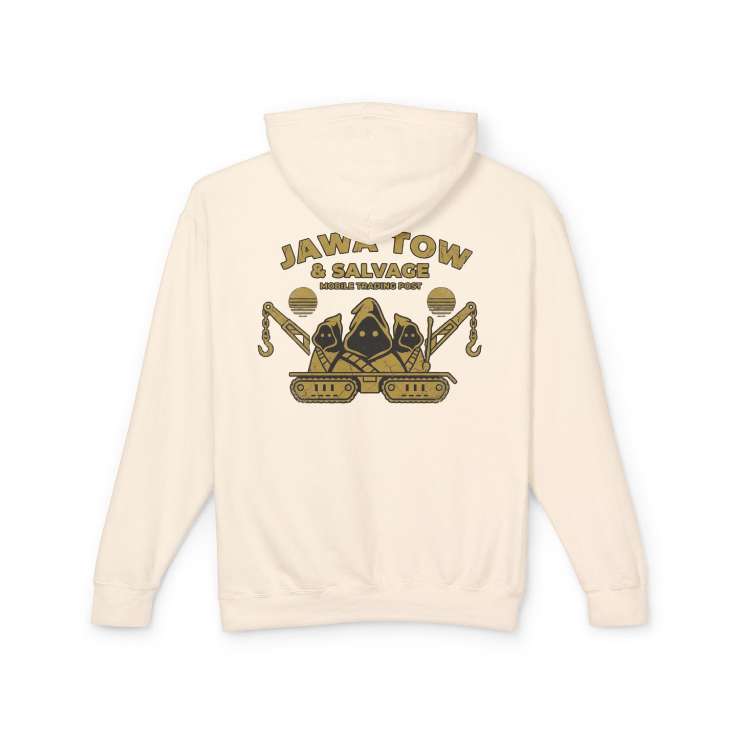 Jawa Tow & Salvage Hoodie - Star Wars Inspired "Mobile Trading Post" Pullover