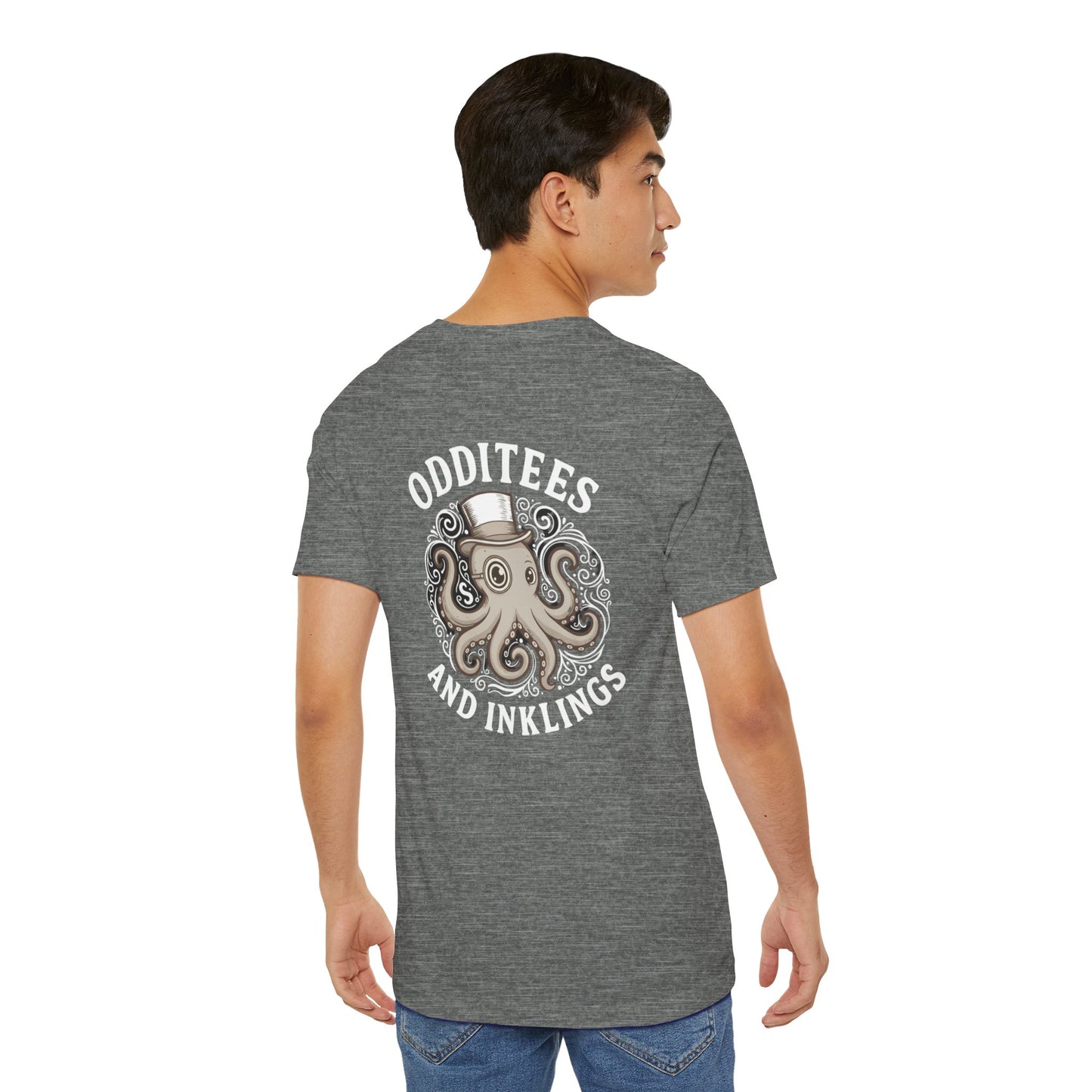 Octopus Graphic Tee — "Odditees and Inklings" Vintage Nautical T-Shirt