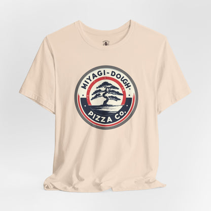 Miyagi-Dough Pizza Co. Tee — Vintage Bonsai Pizza Logo