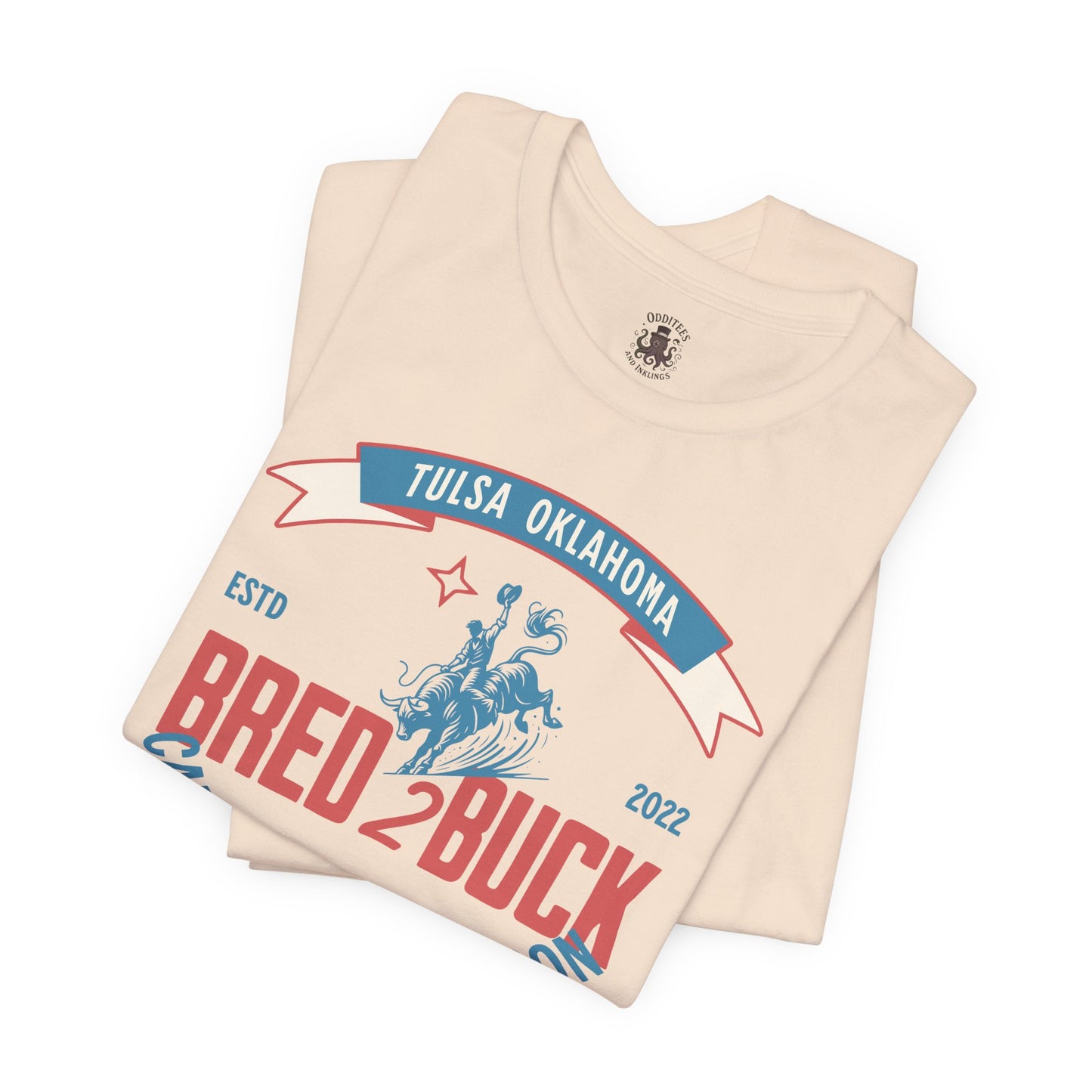 BRED 2 BUCK – Tulsa King Inspired Bull Riding Shirt | Western Cabaret Casino Saloon Tee
