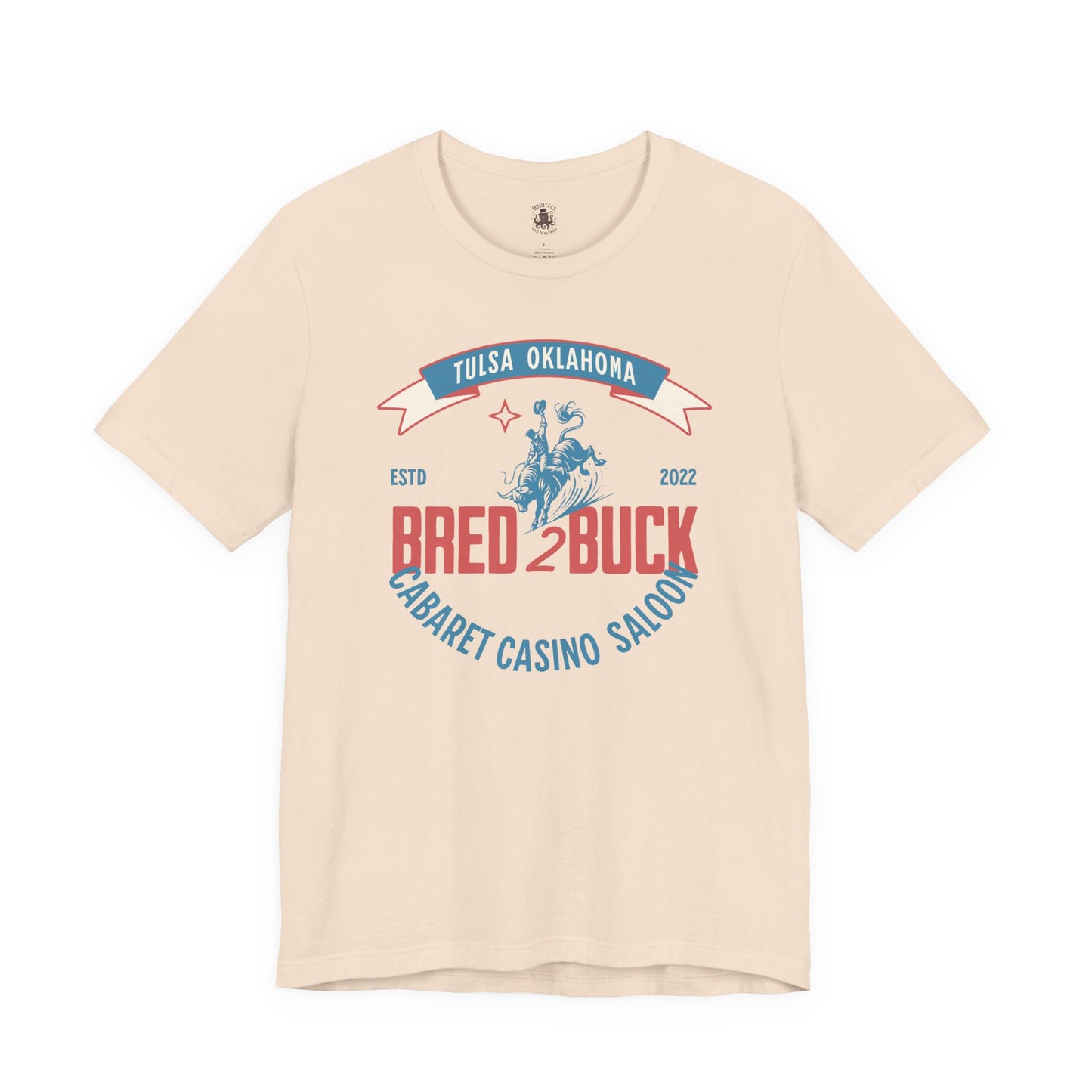 BRED 2 BUCK – Tulsa King Inspired Bull Riding Shirt | Western Cabaret Casino Saloon Tee