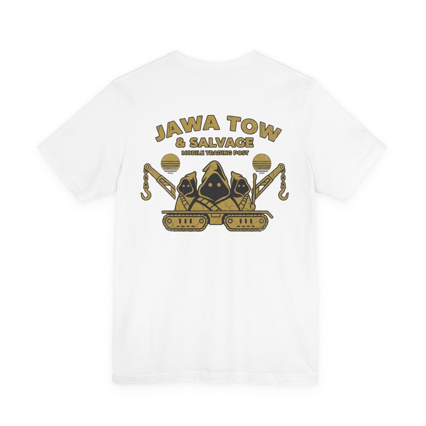 Jawa Tow & Salvage Tee — SW Biz Jawa Garage Vintage T-Shirt