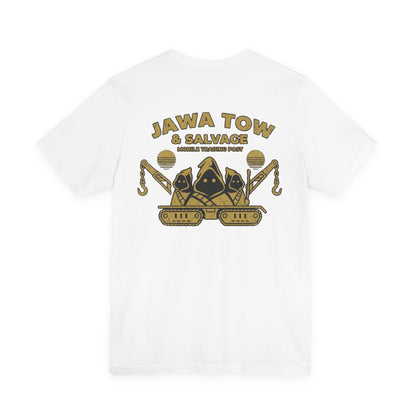 Jawa Tow & Salvage Tee — SW Biz Jawa Garage Vintage T-Shirt