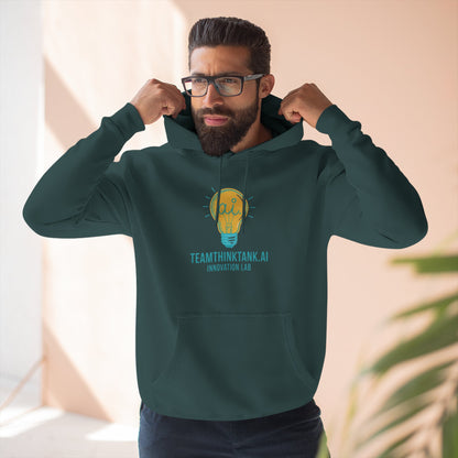 TeamThinkTank.AI Innovation Lab Brightbult Hoodie — Corp Colorway Logo Pullover
