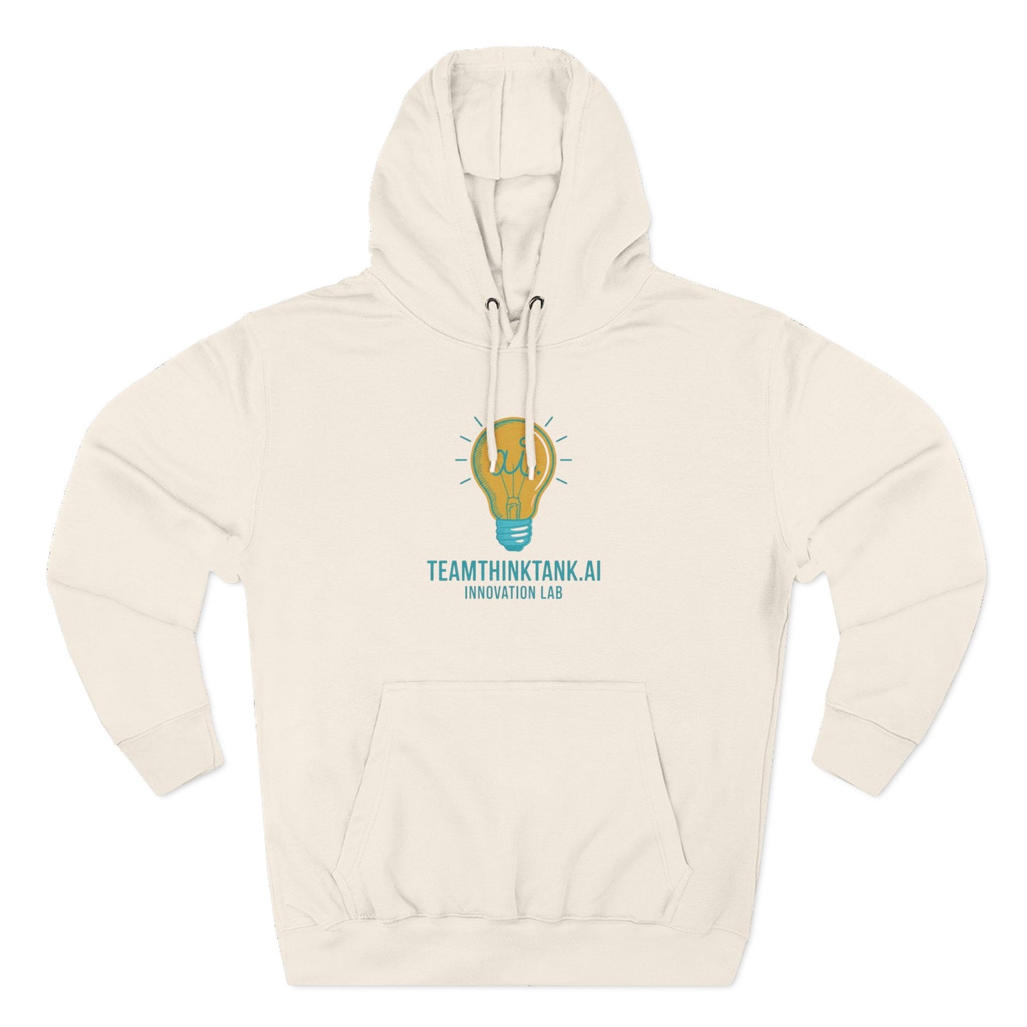 TeamThinkTank.AI Innovation Lab Brightbult Hoodie — Corp Colorway Logo Pullover