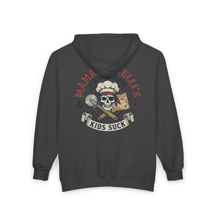 Mama Fratelli’s Pizza Shoppe Graphic "Delivery Guy" Zip Hoodie - Goonies Inspired Gear