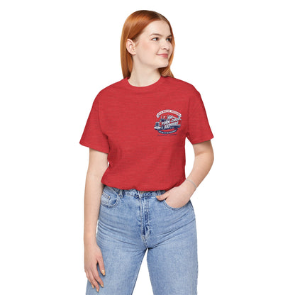 Trucking T‑Shirt — "Jack Burton Trucking: The Pork-Chop Express" Retro Logo Tee