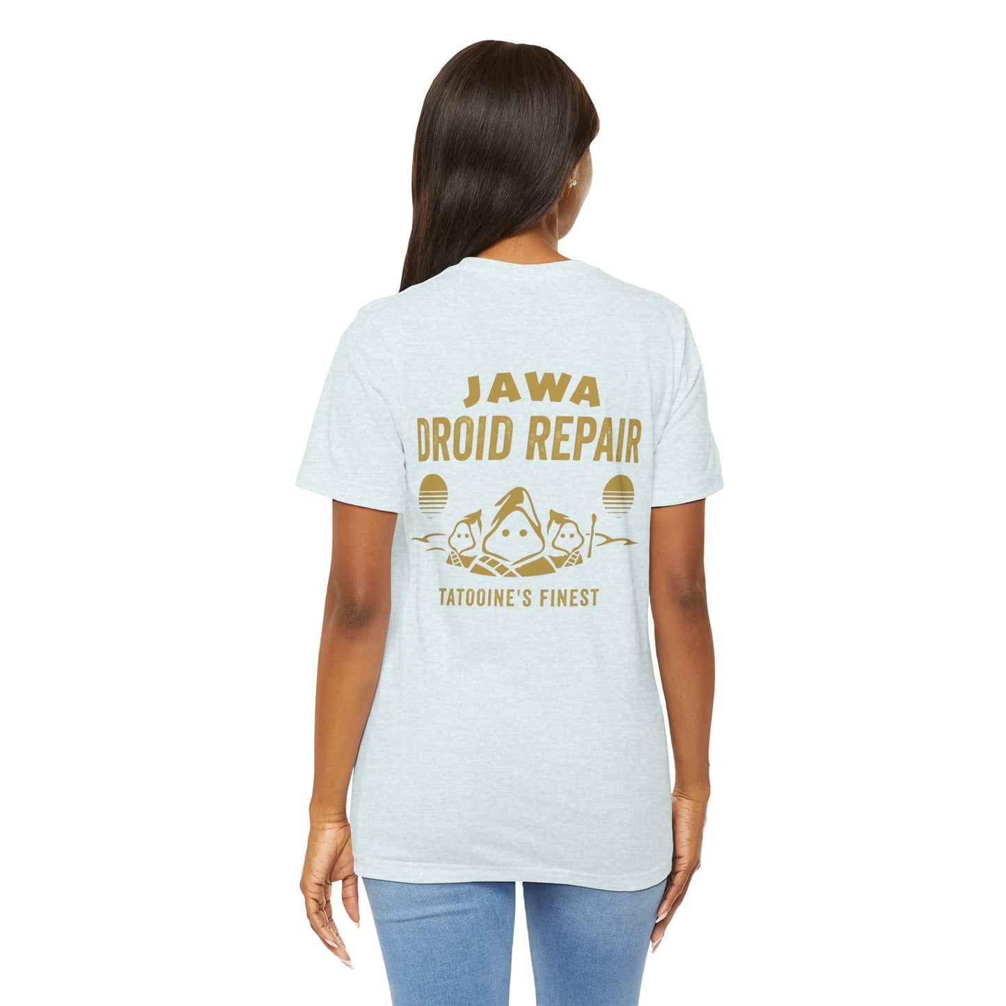 Jawa Droid Repair T‑Shirt — Tatooine’s Finest Vintage Sci‑Fi Star Wars Inspired Tee