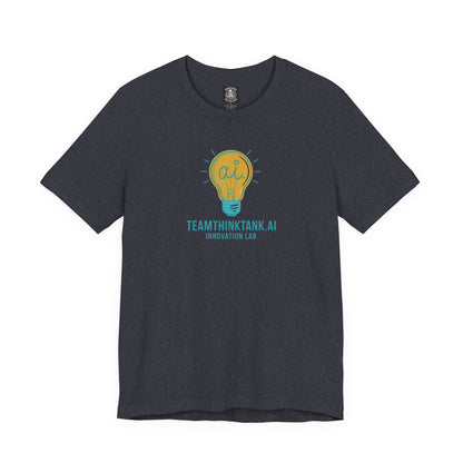 TeamThinkTank.ai Innovation Lab Bright Bulb T-Shirt — Corp Lightbulb Colorway Logo Tee