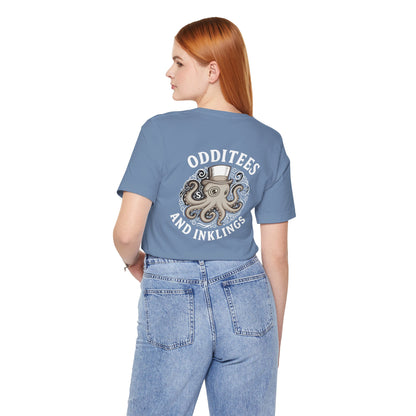 Octopus Graphic Tee — "Odditees and Inklings" Vintage Nautical T-Shirt