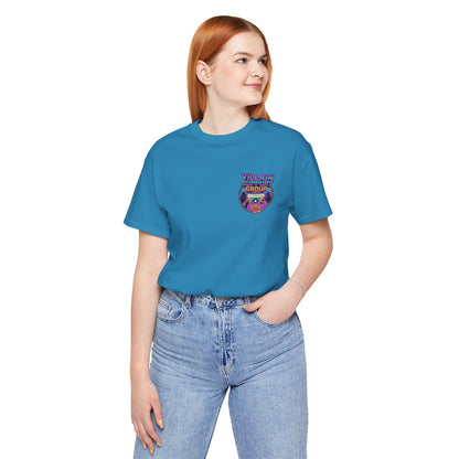 Villain Support Group Tee — Funny Supervillain Graphic T-Shirt