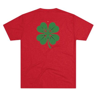 St. Patrick's Day 'Drinks Well With Others' Crew Tee — Shamrock Pub Party Shirt OddInk Seasonal Designs