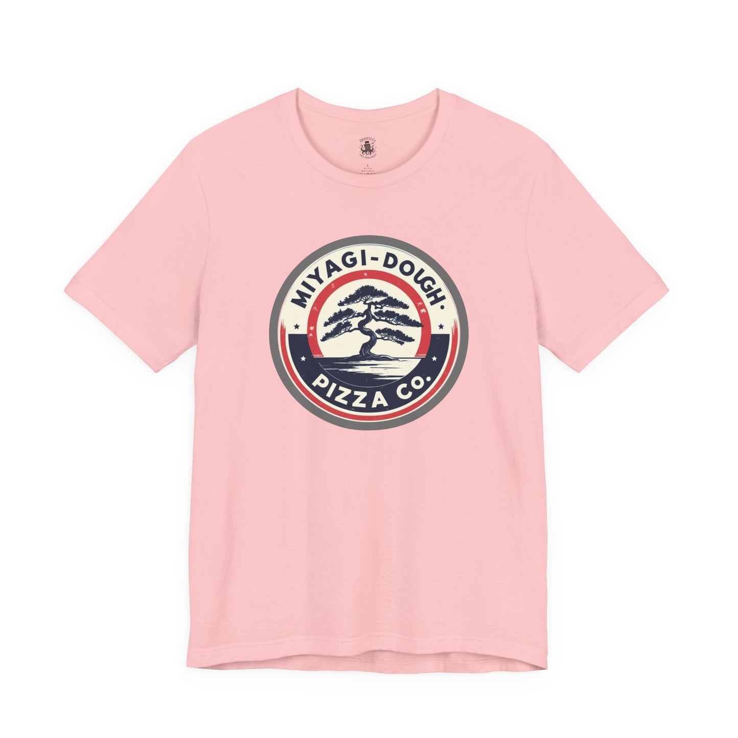 Miyagi-Dough Pizza Co. Tee — Vintage Bonsai Pizza Logo