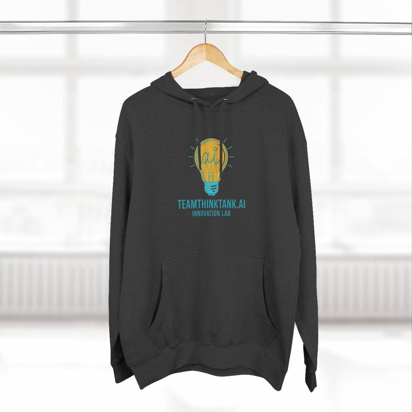 TeamThinkTank.AI Innovation Lab Brightbult Hoodie — Corp Colorway Logo Pullover