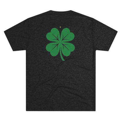 St. Patrick's Day 'Drinks Well With Others' Crew Tee — Shamrock Pub Party Shirt OddInk Seasonal Designs