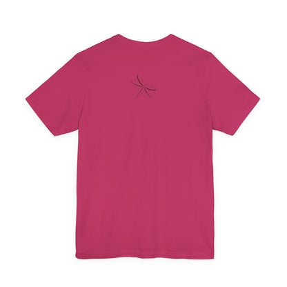 Dragonfly Line Art T-Shirt — Elegant Minimal Nature Tee