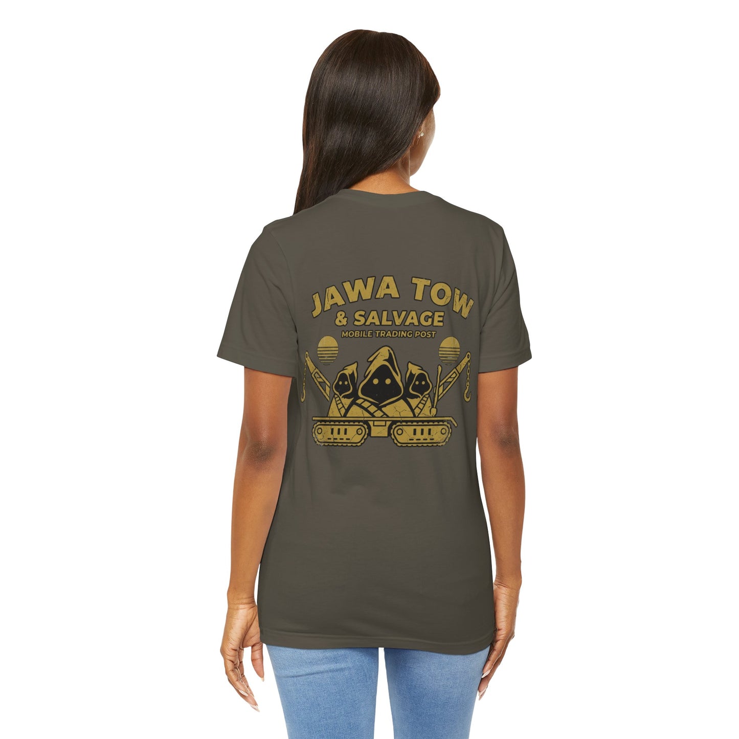 Jawa Tow & Salvage Tee — SW Biz Jawa Garage Vintage T-Shirt