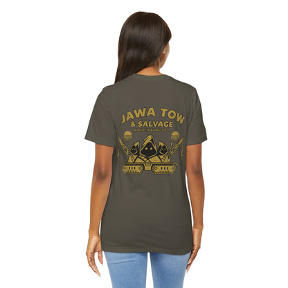Jawa Tow & Salvage Tee — SW Biz Jawa Garage Vintage T-Shirt