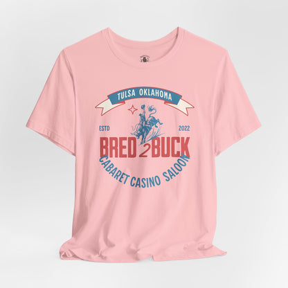 BRED 2 BUCK – Tulsa King Inspired Bull Riding Shirt | Western Cabaret Casino Saloon Tee
