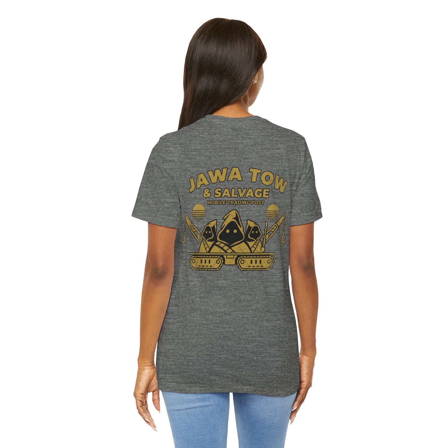 Jawa Tow & Salvage Tee — SW Biz Jawa Garage Vintage T-Shirt