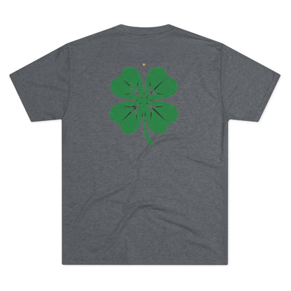 St. Patrick's Day 'Drinks Well With Others' Crew Tee — Shamrock Pub Party Shirt OddInk Seasonal Designs