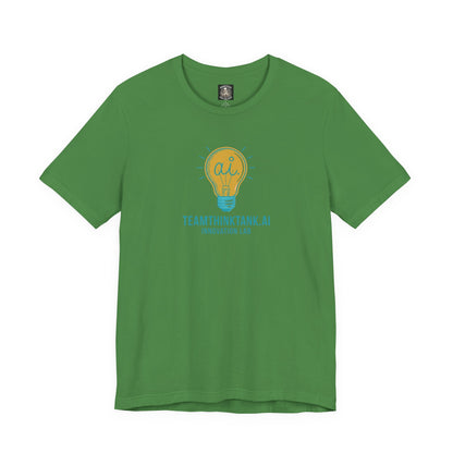 TeamThinkTank.ai Innovation Lab Bright Bulb T-Shirt — Corp Lightbulb Colorway Logo Tee