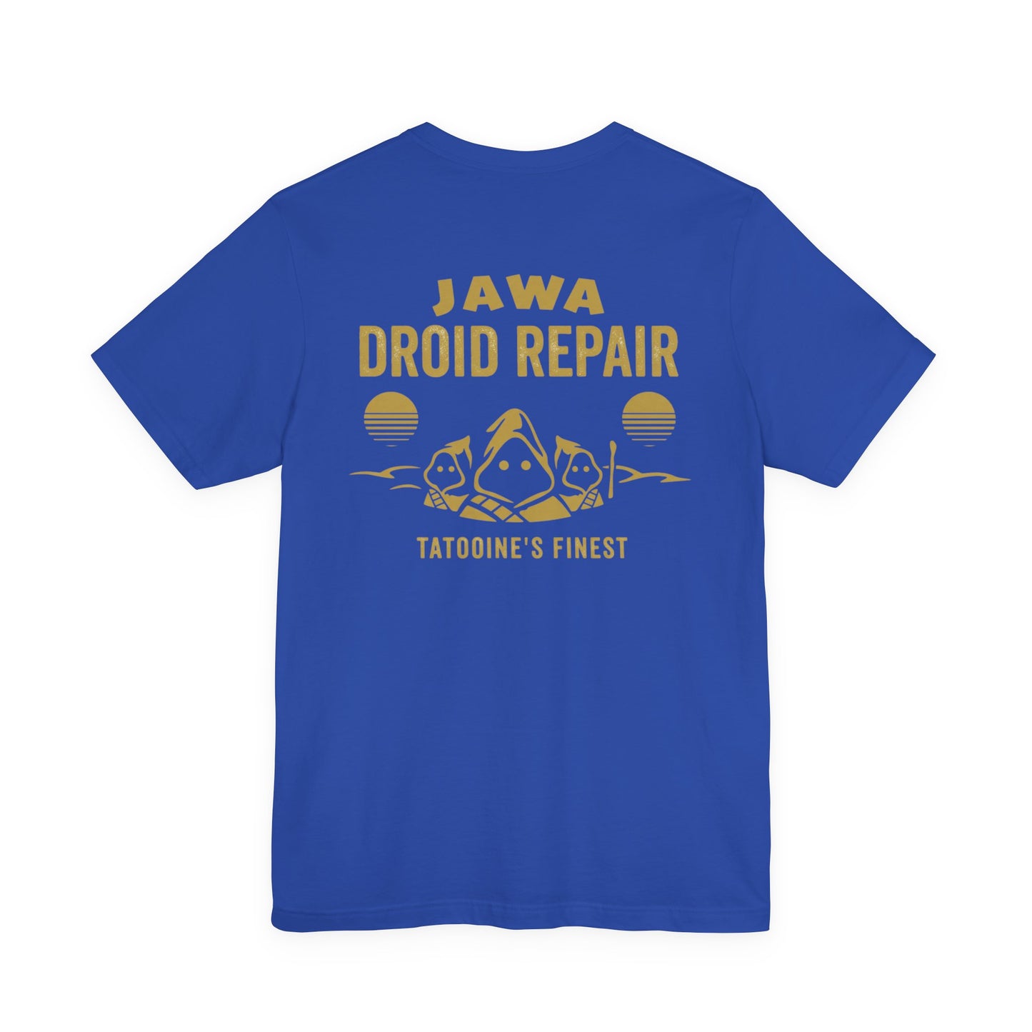Jawa Droid Repair T‑Shirt — Tatooine’s Finest Vintage Sci‑Fi Star Wars Inspired Tee