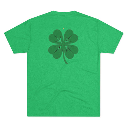 St. Patrick's Day 'Drinks Well With Others' Crew Tee — Shamrock Pub Party Shirt OddInk Seasonal Designs