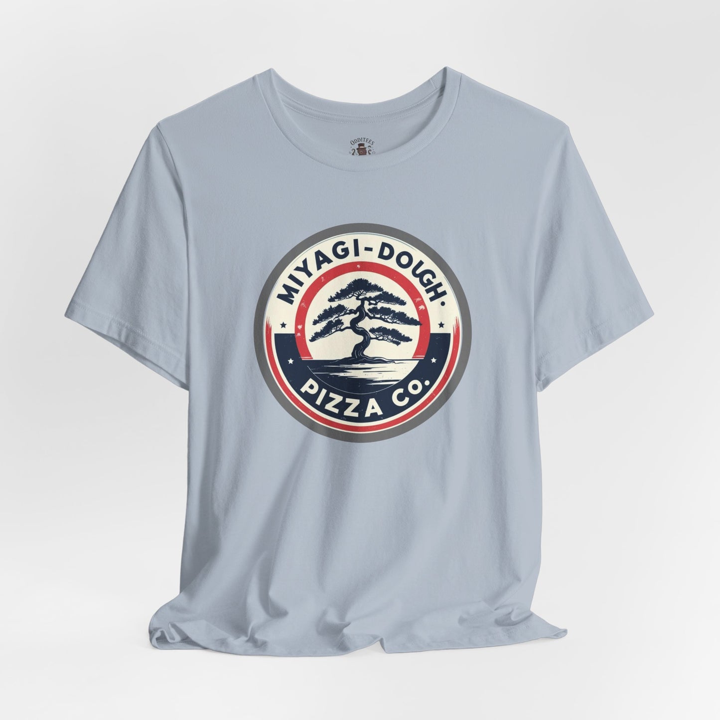 Miyagi-Dough Pizza Co. Tee — Vintage Bonsai Pizza Logo