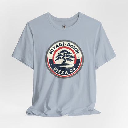 Miyagi-Dough Pizza Co. Tee — Vintage Bonsai Pizza Logo