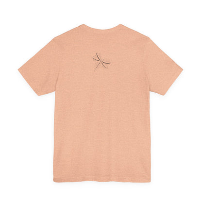 Dragonfly Line Art T-Shirt — Elegant Minimal Nature Tee