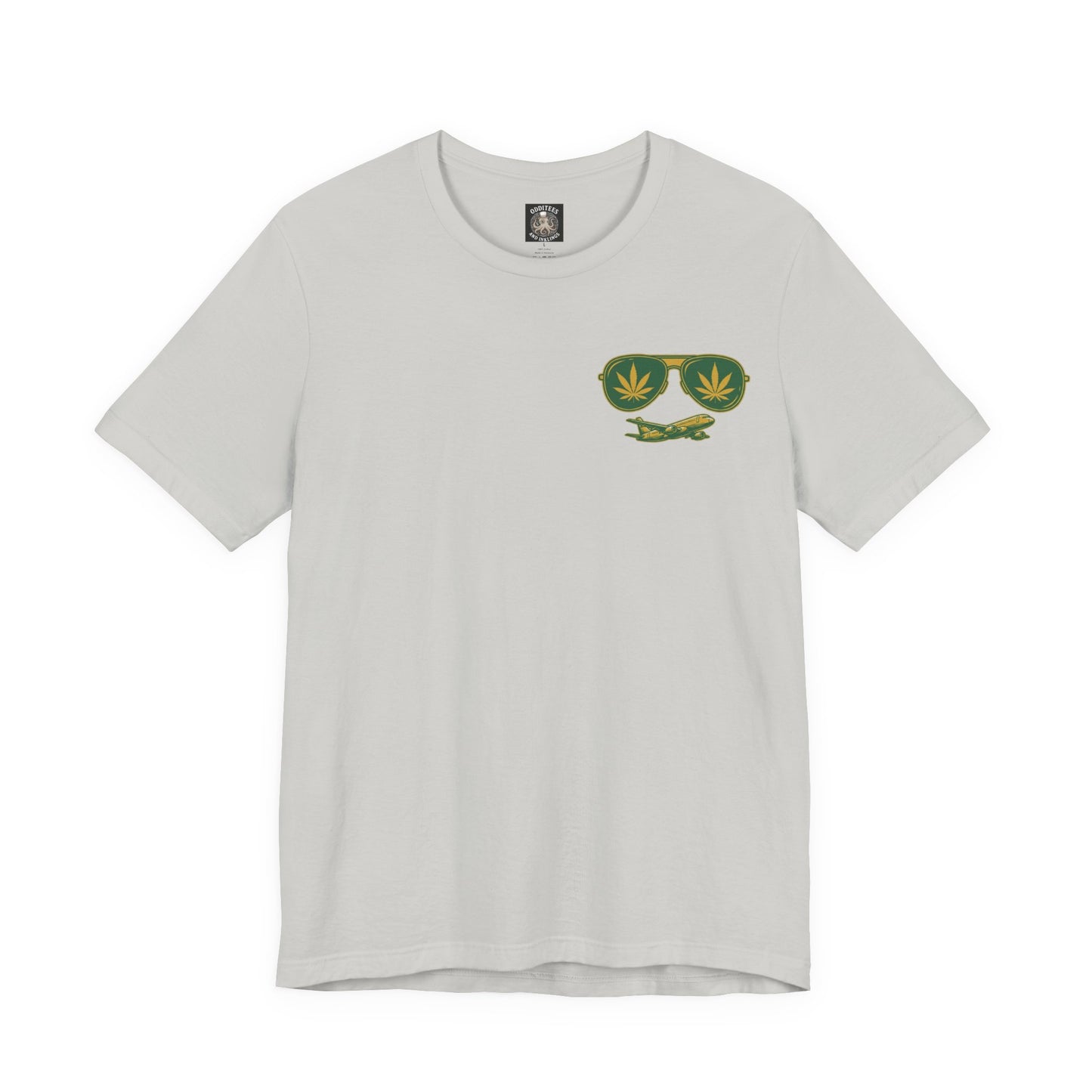 T-Shirt - "I Feel the Need... The Need for Weed" Retro Aviator Weed Graphic