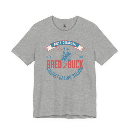 BRED 2 BUCK – Tulsa King Inspired Bull Riding Shirt | Western Cabaret Casino Saloon Tee