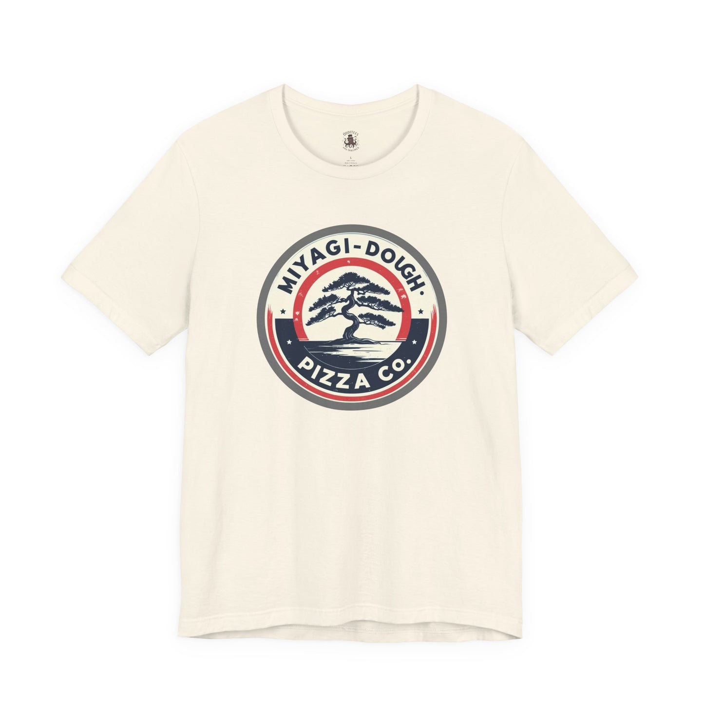 Miyagi-Dough Pizza Co. Tee — Vintage Bonsai Pizza Logo