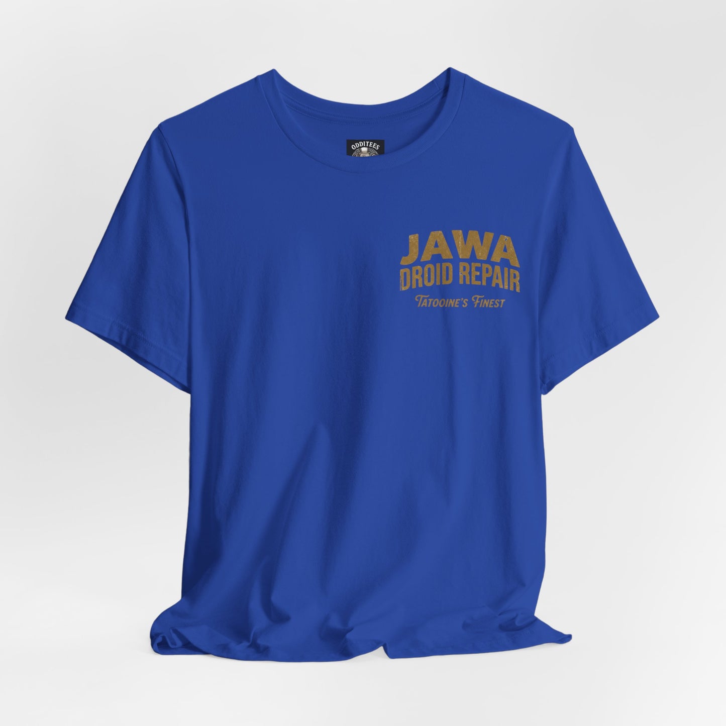 Jawa Droid Repair T‑Shirt — Tatooine’s Finest Vintage Sci‑Fi Star Wars Inspired Tee