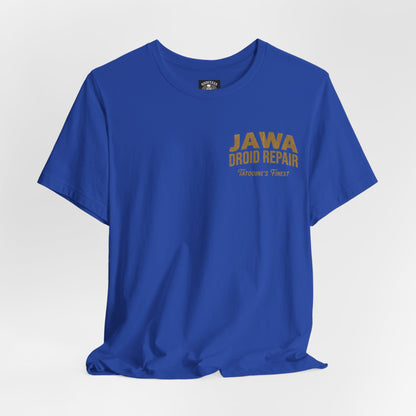 Jawa Droid Repair T‑Shirt — Tatooine’s Finest Vintage Sci‑Fi Star Wars Inspired Tee