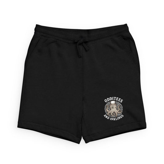 Octopus Logo Sweatshorts — Odditees & Inklings Casual Lounge Shorts